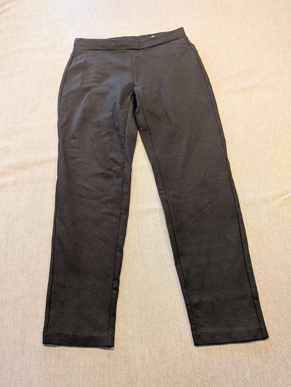 Michael Kors Women's Black Dress Pants Flat Front Straight Accent Solid Small